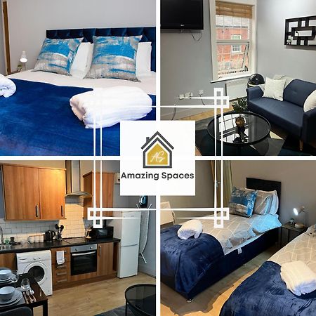 וורינגטון City Centre 2 Bed Flat Sleeps 3 For Work And Leisure With Free Wifi By Amazing Spaces Relocations Ltd מראה חיצוני תמונה