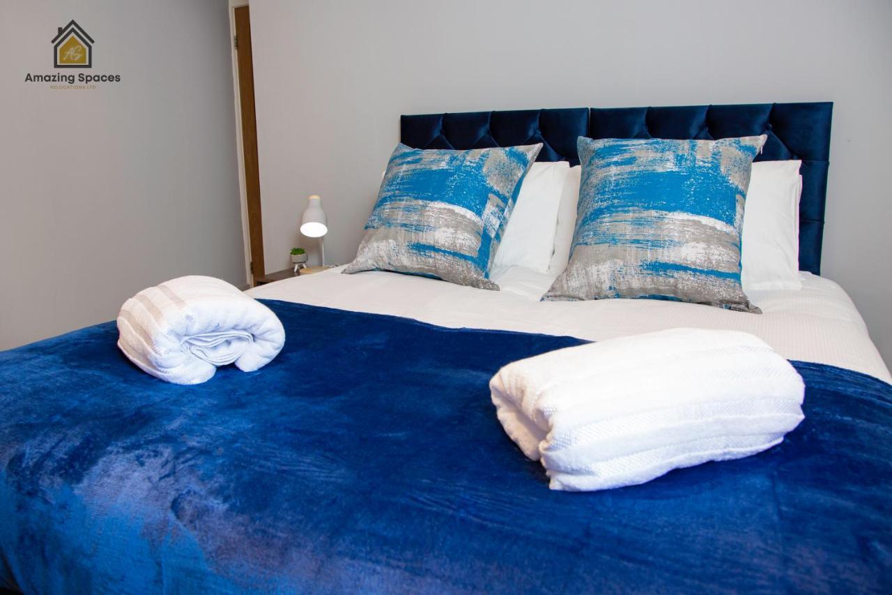 וורינגטון City Centre 2 Bed Flat Sleeps 3 For Work And Leisure With Free Wifi By Amazing Spaces Relocations Ltd מראה חיצוני תמונה